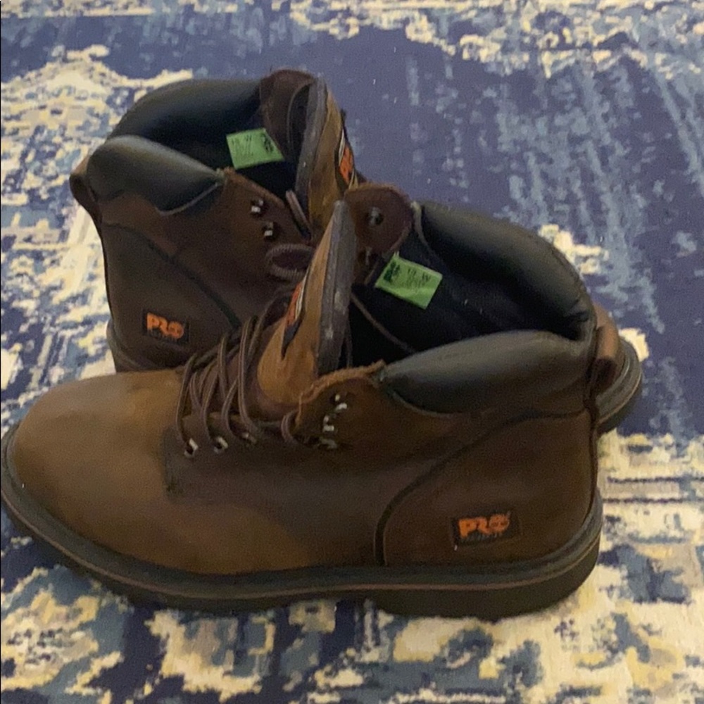 Timberland pro work boots size 13 wide